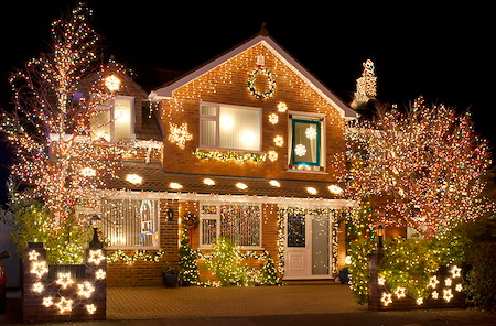 Holiday Lighting Installation